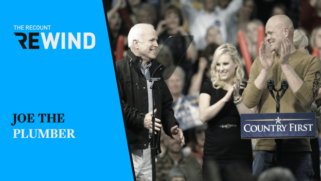 Who remembers Joe the Plumber? Wonder where he is now? We've got all the answers on this week's episode of Rewind.
