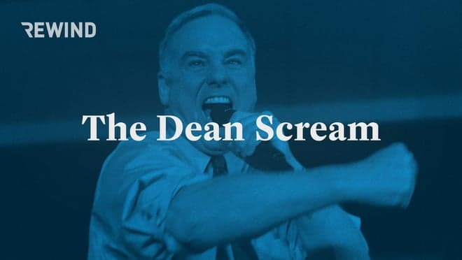 Remember the 2004 primal scream that cut short a run for president? Howard Dean sure does. Reflect on the incident that changed the primary race.