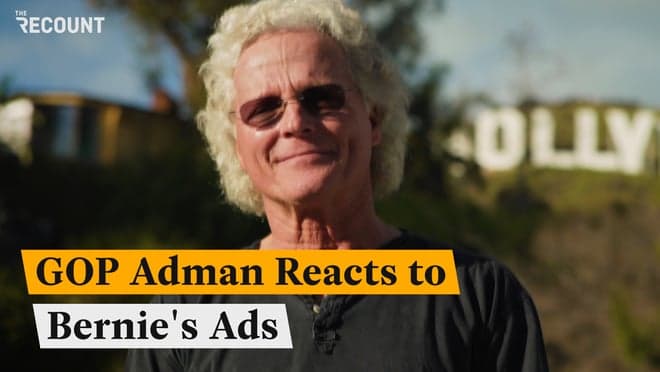 The Republican adman behind some of the GOP's most memorable ad campaigns has a specific metric for judging the success of political ads. Watch to see how Bernie Sanders ads score.