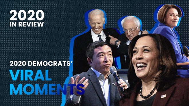 From the the silly to the absurd, the candidates of the 2020 Democratic primary kept us entertained with moments that set the internet on fire.