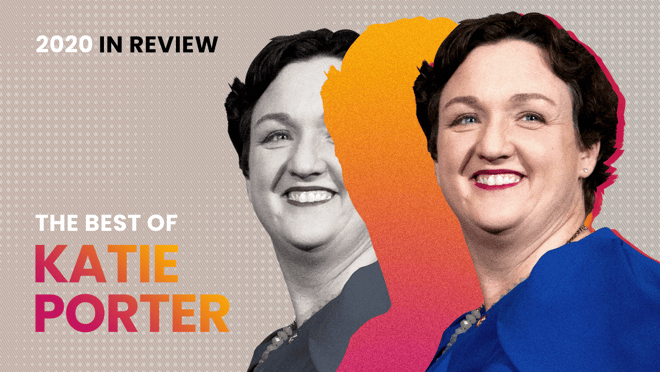 When California Representative Katie Porter takes out her whiteboard, CEOs and administration officials better hide. Check out what she tackled this year, from bloated CEO pay to government accountability.