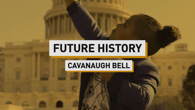 In our second installment of 'Future History,' eight-year-old Cavanaugh Bell sits down with us just weeks after his inauguration appearance. He talks about his philanthropy in the pandemic, his anti-bullying roots and his political future.