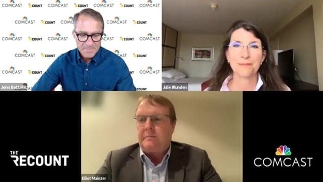 Recount Media's Co-Founder and CEO, John Battelle, discusses renewable energy, and the post-pandemic labor market with California Independent System Operator President & CEO Elliot Mainzer, Board Member, New Energy Nexus Julie Blunden and LinkedIn’s Chief Economist Karin Kimbrough. 