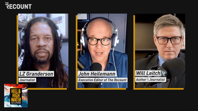 LZ Granderson and Will Leitch, hosts of The Recount’s The Long Game, join John Heilemann on Hell & High Water to break down the effect that COVID has had on the world of sports.