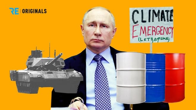 With all eyes on the war in Ukraine, it’s easy to lose sight of another crisis burning in the background: climate change. Putin’s war chest is largely built on Russia’s oil empire which has lasting implications for our rapidly warming planet. As oil giants and Western countries cut ties with Putin’s petro industry, the U.S. could finally tackle some of the Biden administration’s climate goals and become energy independent. But that’s not what’s happening.
