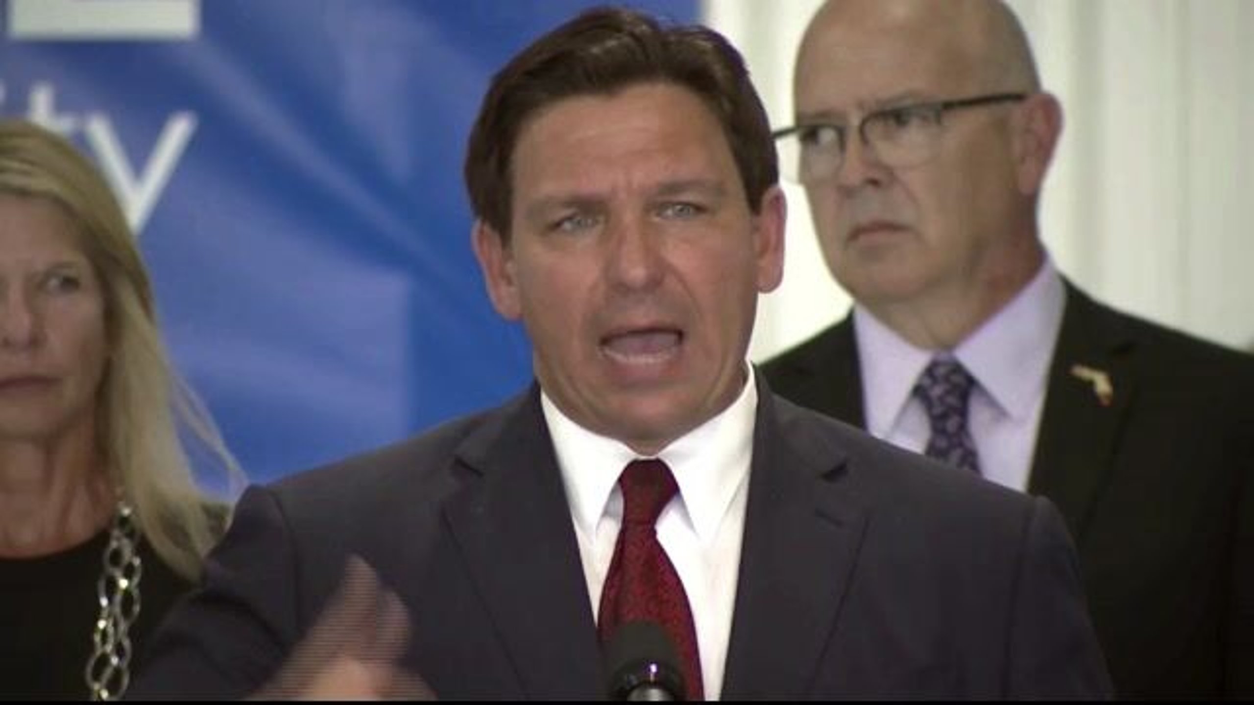 Gov Ron Desantis R Fl Touts The 12 Million In Funding He Has For Transporting Migrants 