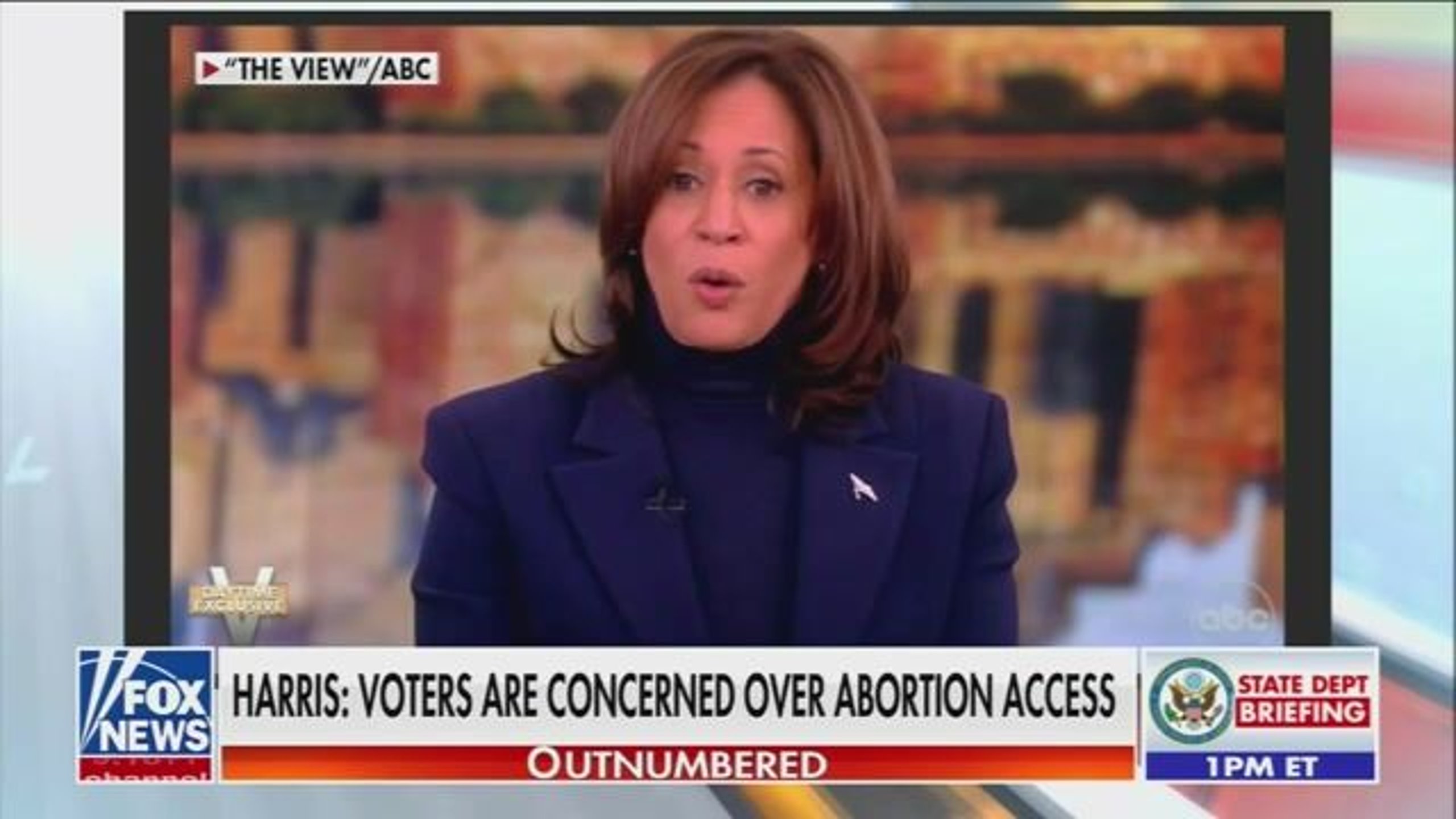 Fox News praises VP Kamala Harris for focus on abortion "What Kamala