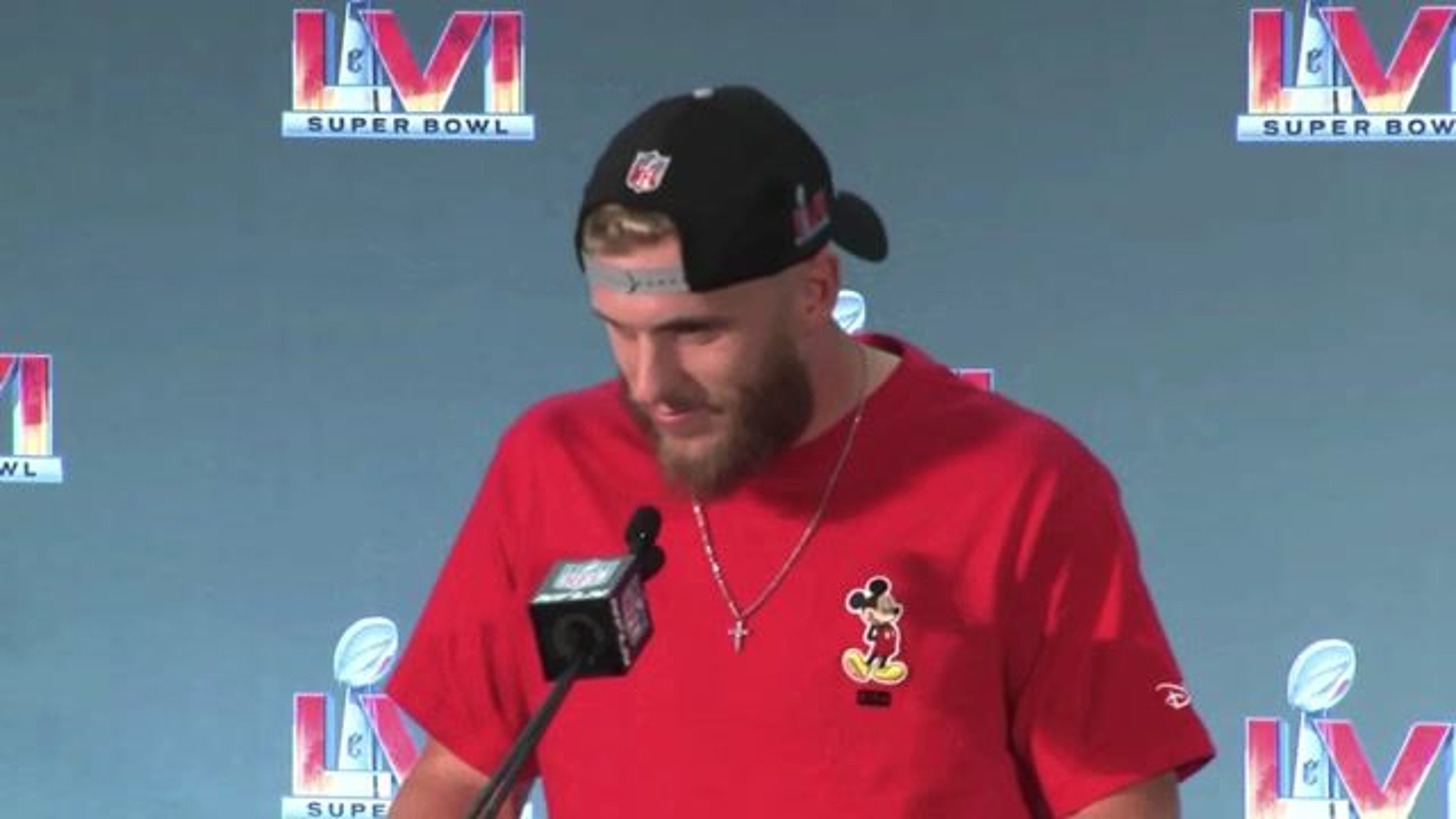 SB MVP Cooper Kupp asked if he's going to Disney World: “I think we're  gonna keep it in LA and head over to Disneyland.”